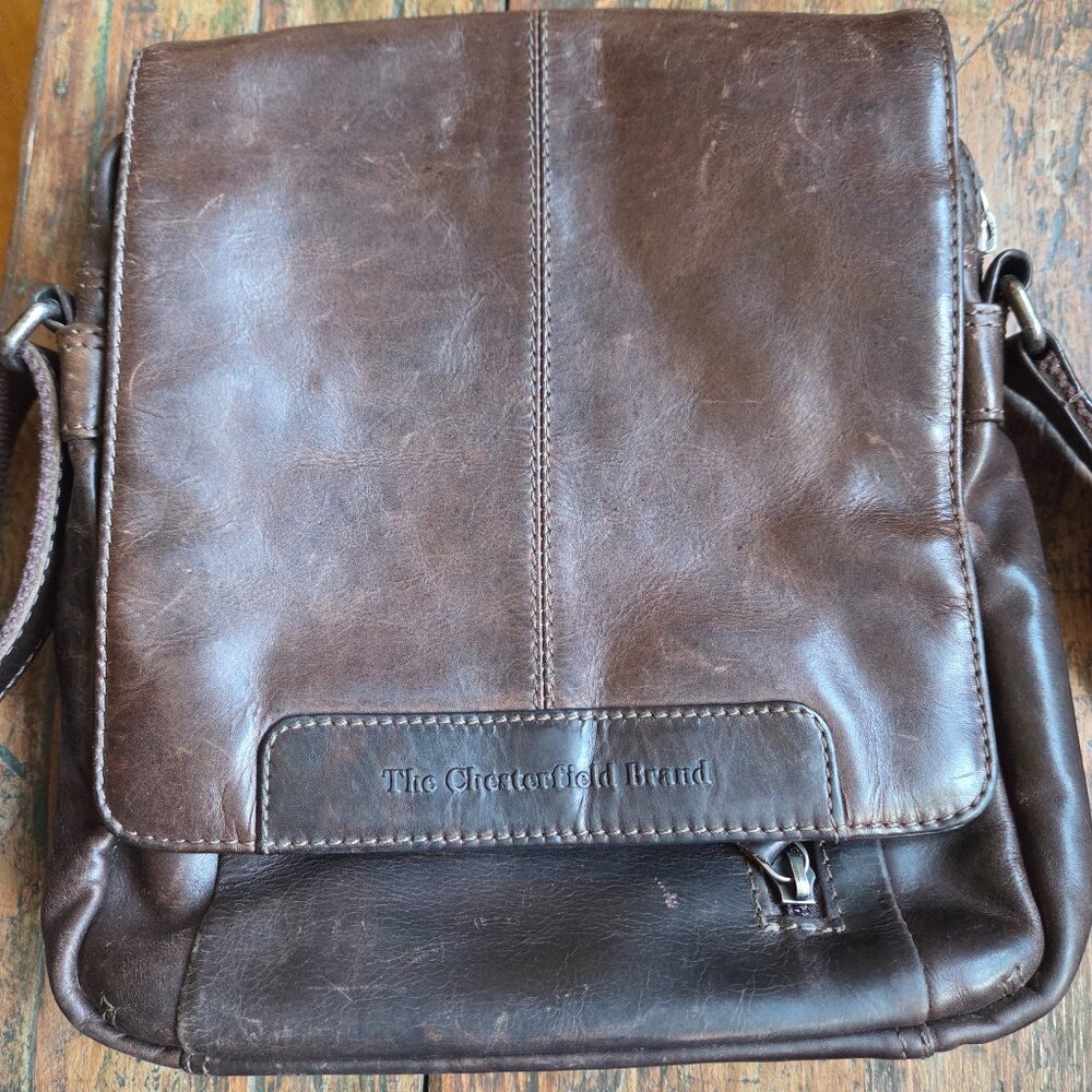 The Chesterfield Brand two tone deep brown